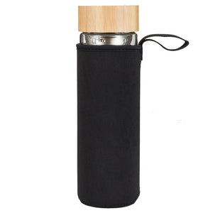 Trinkflasche to go aus Glas inkl. Bio Tee-Set - Natureone Tea World