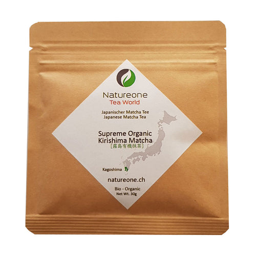 Supreme Bio Matcha aus Kagoshima, 30g ¦ Bestseller - Natureone Tea World